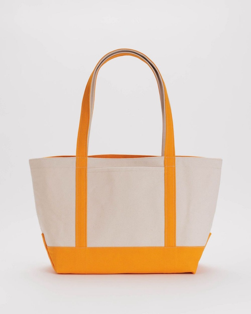 Borse Tote Baggu Medium Heavyweight Tela Arancioni | SZXWM2847