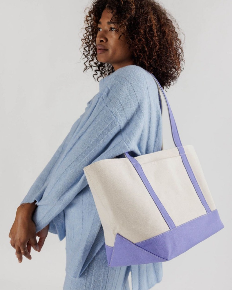 Borse Tote Baggu Medium Heavyweight Tela Blu | ZCFXD6874