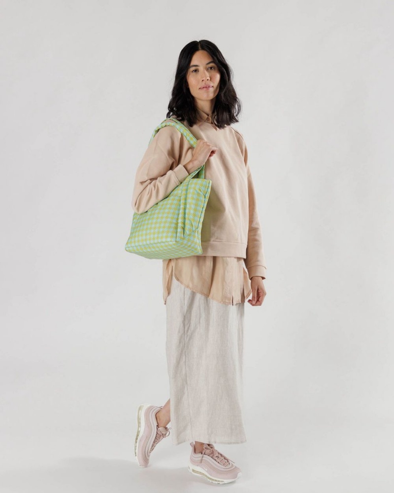 Borse Tote Baggu Puffy Mini Menta | XHITN5921