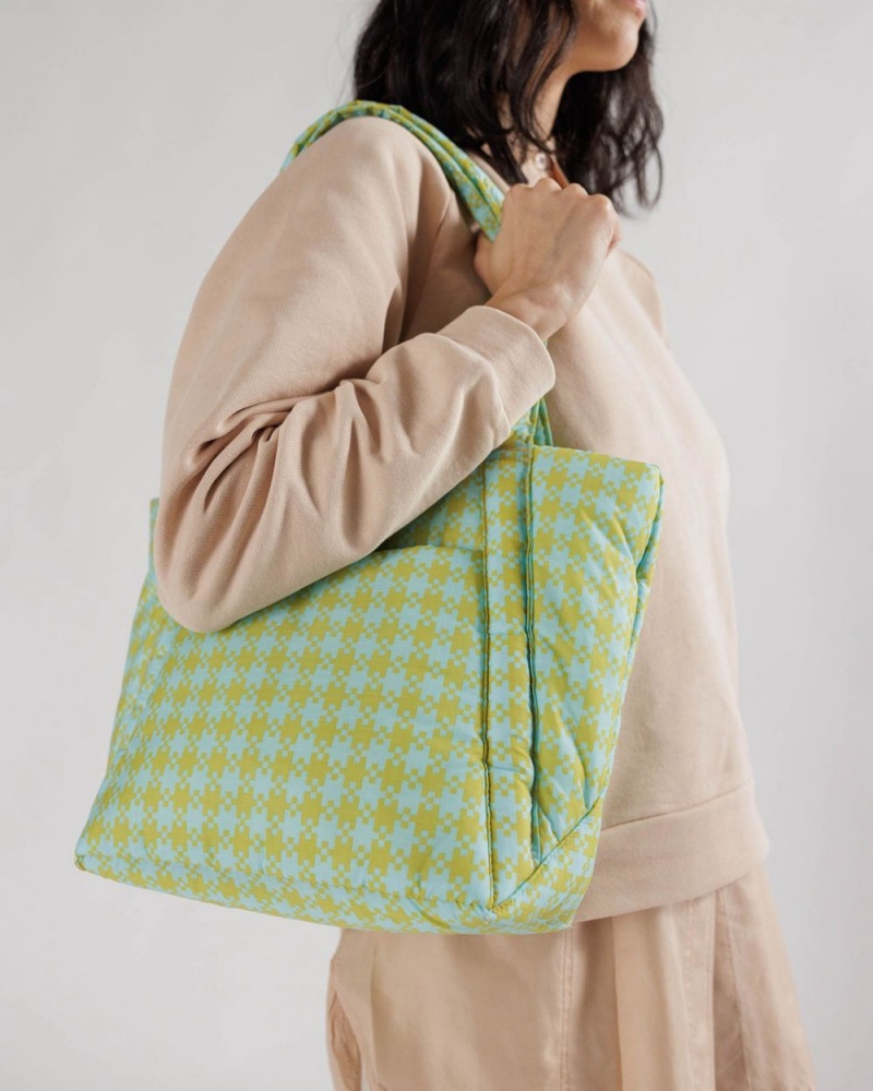 Borse Tote Baggu Puffy Mini Menta | XHITN5921