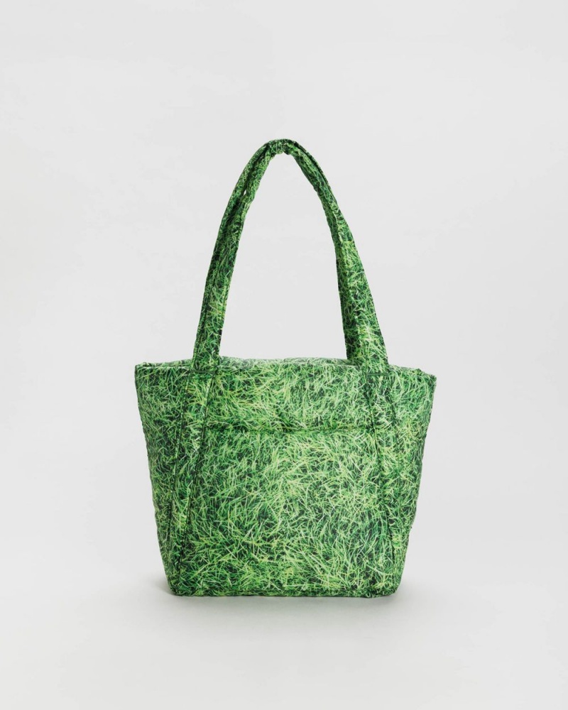 Borse Tote Baggu Puffy Mini Verdi | NGDWH6017