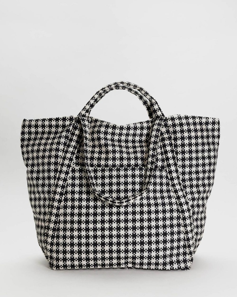 Borse Tote Baggu Travel Cloud Nere Bianche | CVYGR9704