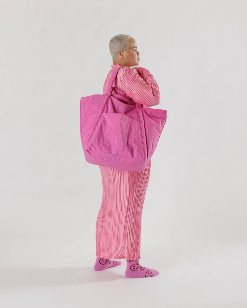 Borse Tote Baggu Travel Cloud Rosa | QLVNM4056