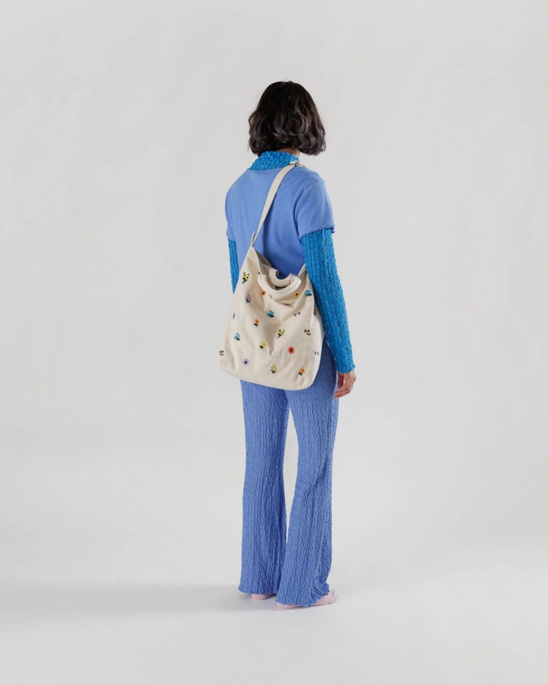 Borse Tote Baggu Zip Duck Bianche | TMCQK4879