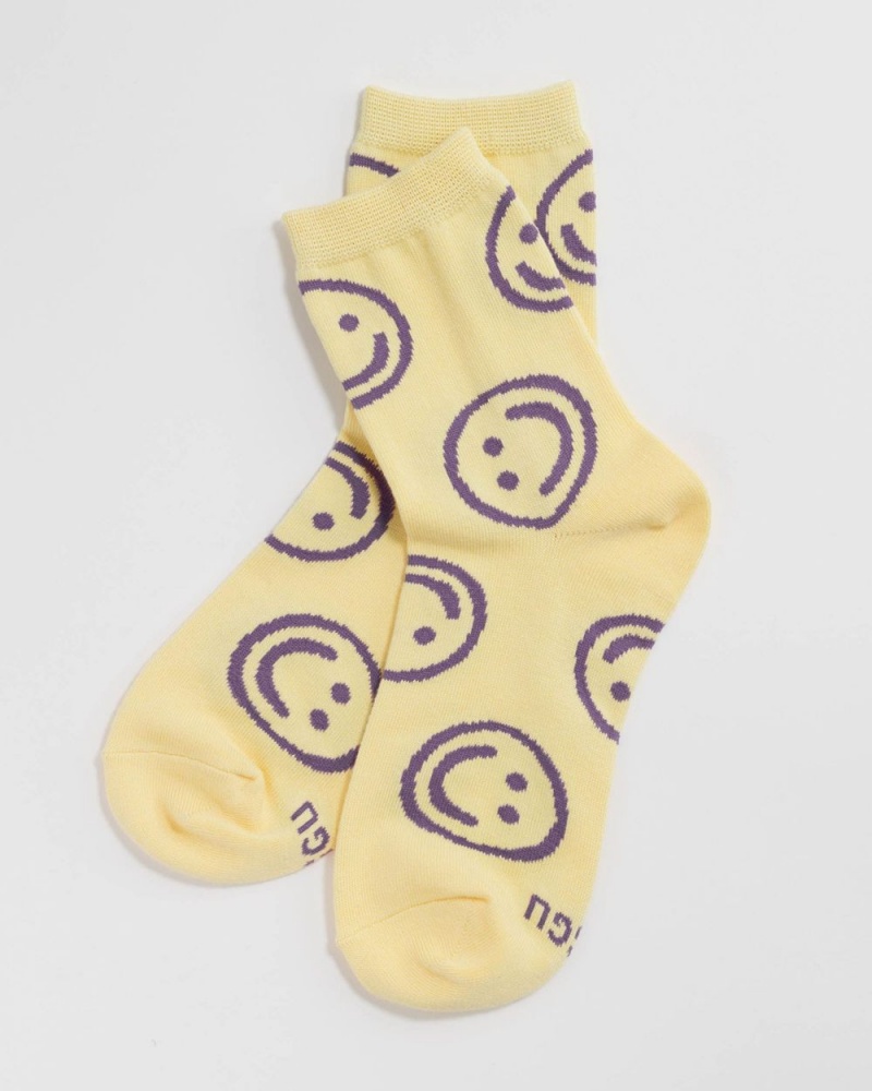 Calzini Baggu Crew Gialle | DUKGT9516
