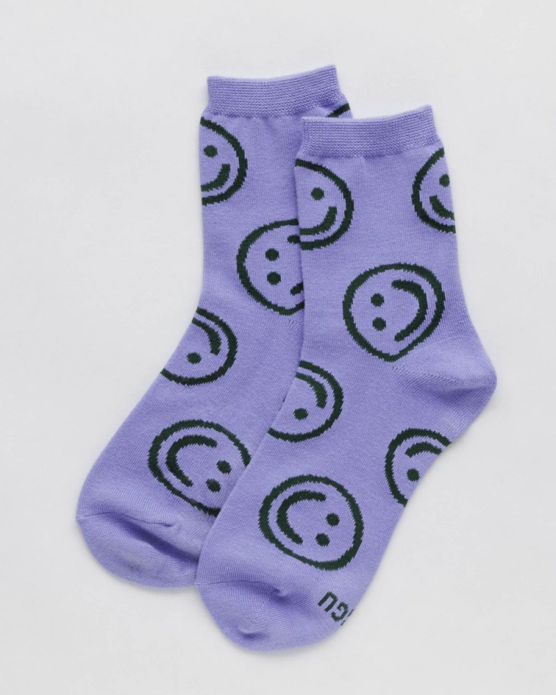 Calzini Baggu Crew Lavanda | FOUMT0342