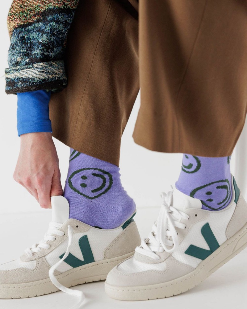Calzini Baggu Crew Lavanda | FOUMT0342