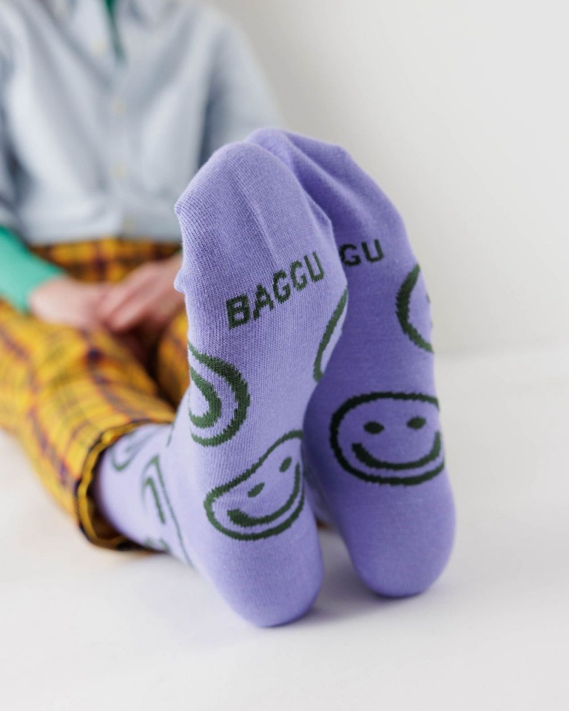 Calzini Baggu Crew Lavanda | FOUMT0342