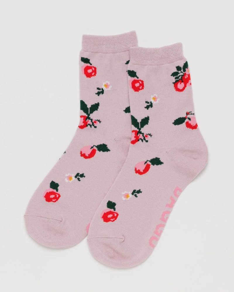 Calzini Baggu Crew Rosa | YXNPJ3672