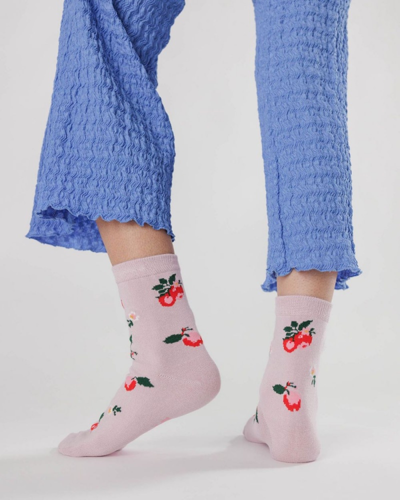 Calzini Baggu Crew Rosa | YXNPJ3672
