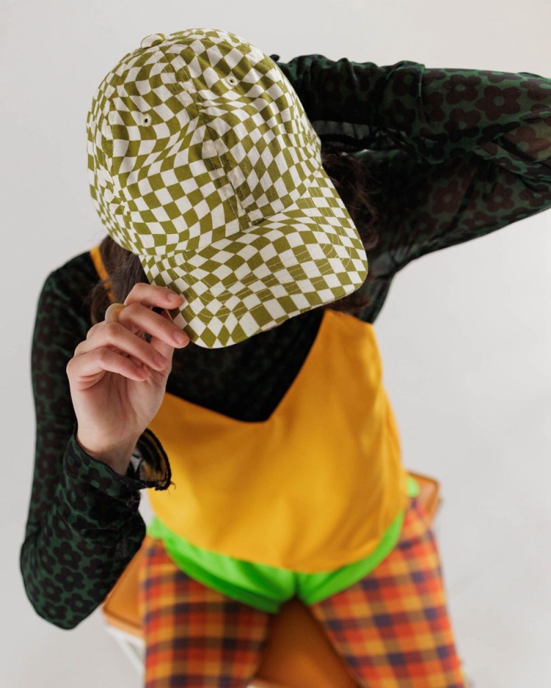 Cappelli Baggu Baseball Cap Verde Oliva | SQNIL6084