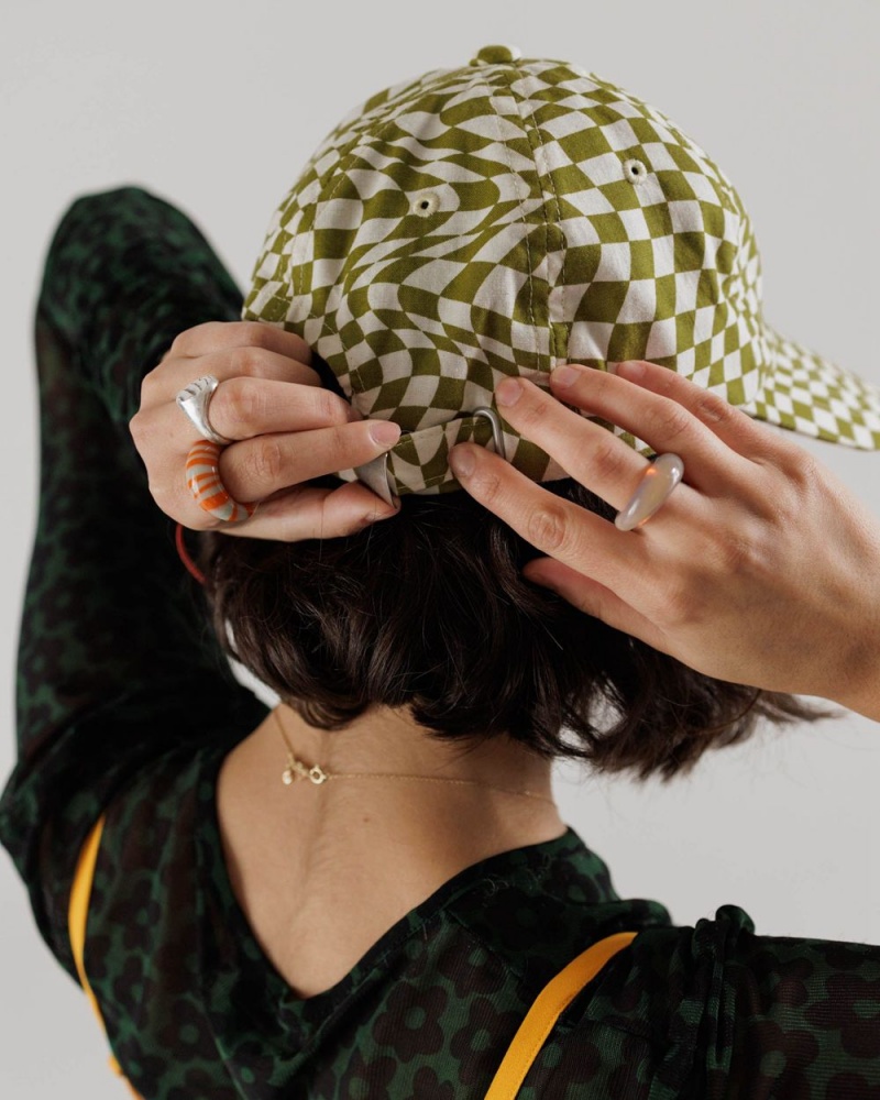 Cappelli Baggu Baseball Cap Verde Oliva | SQNIL6084