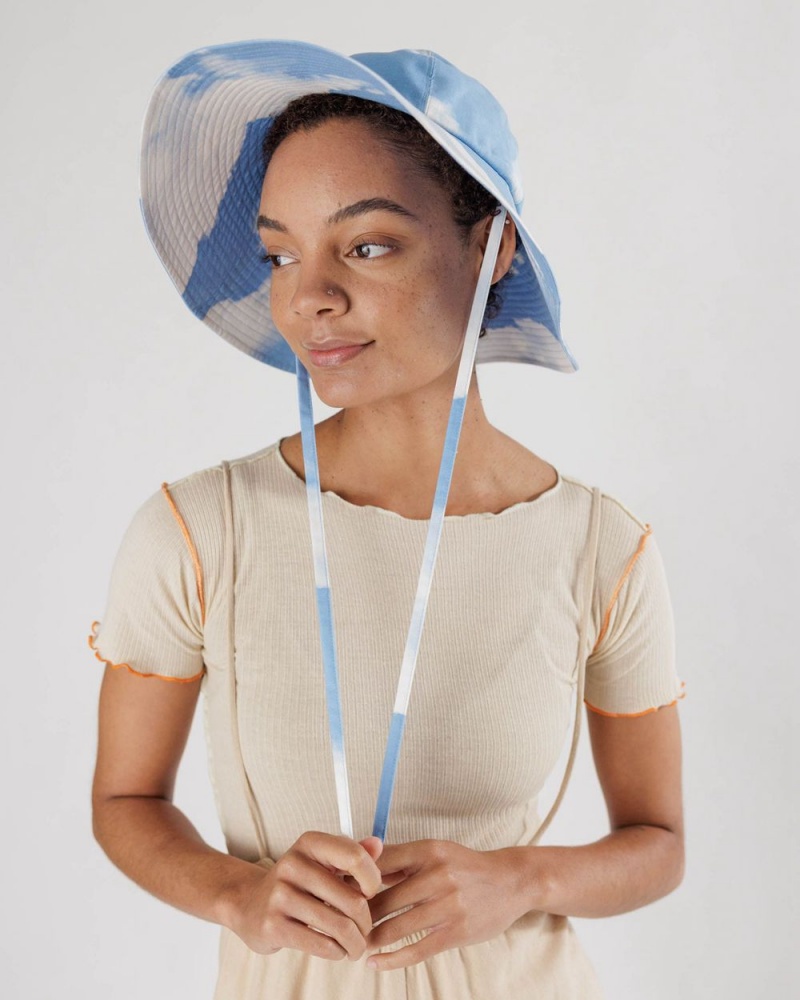Cappelli Baggu Soft Sun Blu Bianche | BDHGY7920
