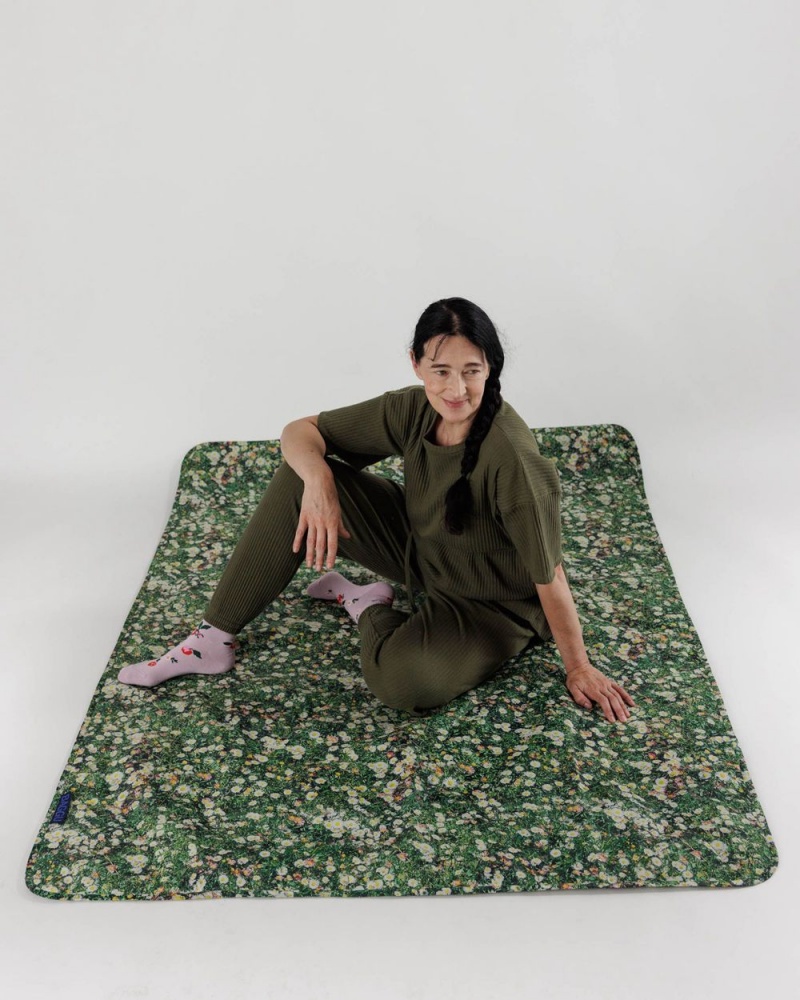 Coperta Baggu Puffy Picnic Verdi | PGBHL6481